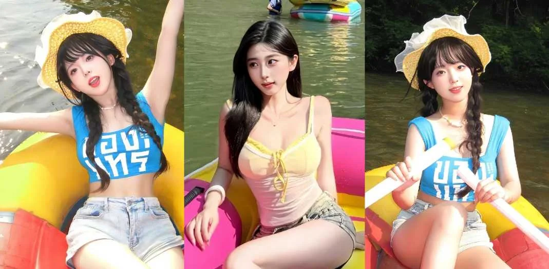 贵州洛北河商务漂流 1988元就能买到临时女友 可拥抱可亲吻还能私下发展！